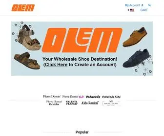 Olemshoe.com(Olem Shoe Corp) Screenshot