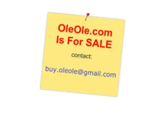 Oleole.com Screenshot