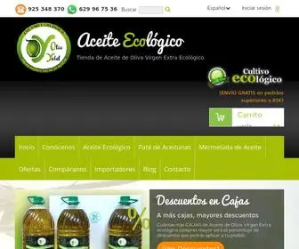 Oleoyebel.es(Aceite Ecológico) Screenshot