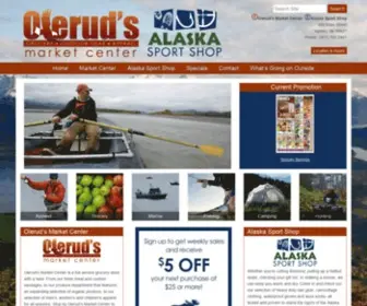 Oleruds.com(Olerud’s Market Center) Screenshot