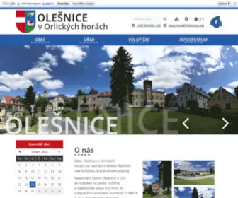 Olesnice.net(Olesnice) Screenshot