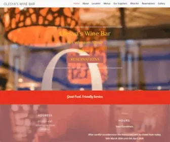 Olesyaswinebar.com(Olesyaswinebar) Screenshot