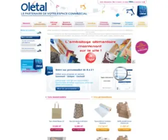 Oletal.com(Mannequin vitrine) Screenshot