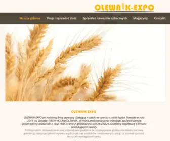 Olewnik-Expo.pl(Drobin)) Screenshot