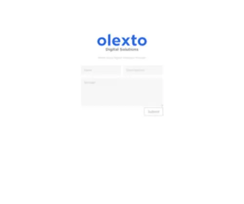 Olexto.com(Olexto Digital Solutions) Screenshot