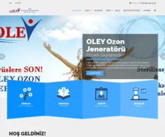 Oley.com.tr(OLEY Dezenfektan Makina Medikal San) Screenshot