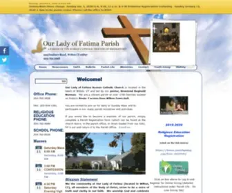 Olfwilton.org(Our Lady of Fatima Parish) Screenshot