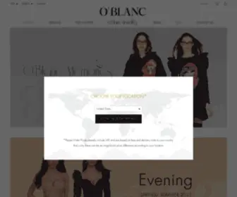 Olgablanc-Shop.com(O'Blanc Shop) Screenshot