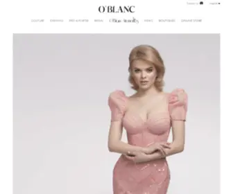 Olgablanc.com(O'BLANC) Screenshot