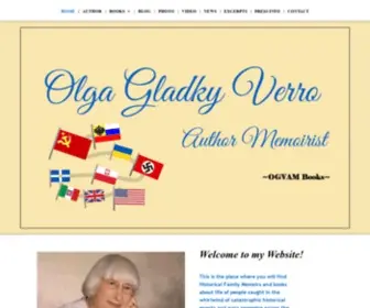 Olgagladkyverro.com(Olga Gladky Verro) Screenshot