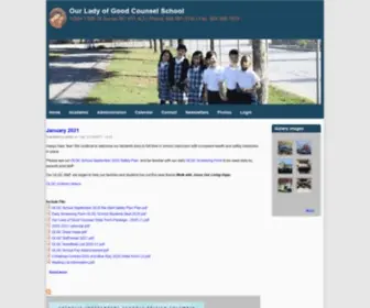 Olgcschool.ca(Our Lady of Good Counsel School) Screenshot