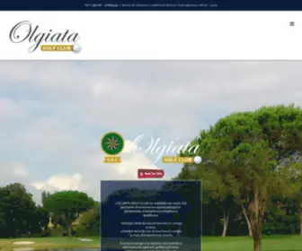 Olgiatagolfclub.com(Olgiata Golf Club) Screenshot