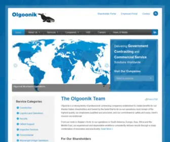 Olgoonik.com(Worldwide Government Contracting and Commercial Services) Screenshot