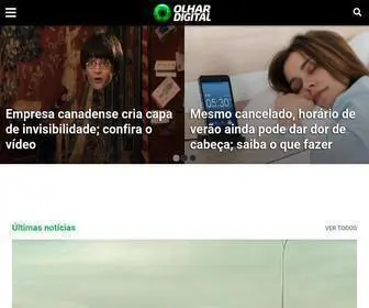 Olhardigital.com.br(Olhar Digital) Screenshot