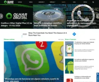 Olhardigital.com(Olhar Digital) Screenshot