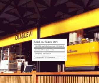 Oliandlevi.com.au(Proudly part of Melbourne's bustling coffee scene) Screenshot