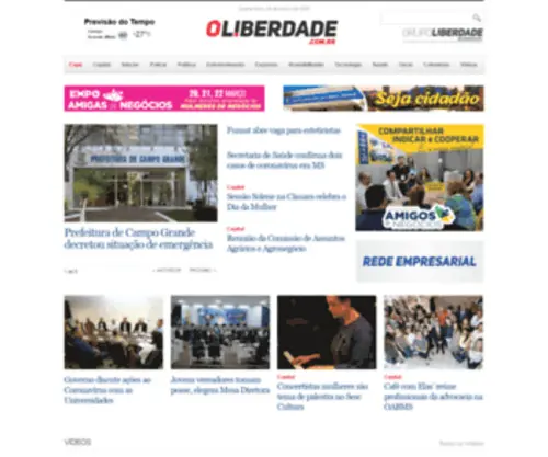 Oliberdade.com.br(O Liberdade) Screenshot