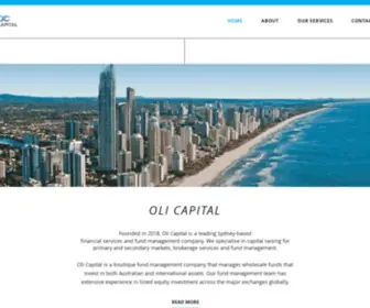 Olicapital.com.au(Oli Capital) Screenshot