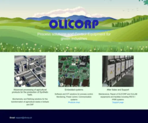 Olicorp.ch(IR oven controller) Screenshot