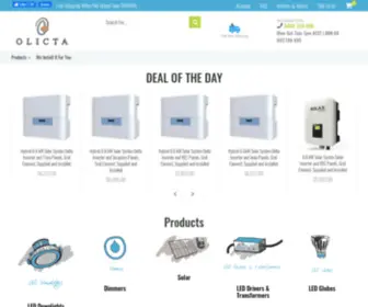 Olicta.com.au(Olicta online shop) Screenshot