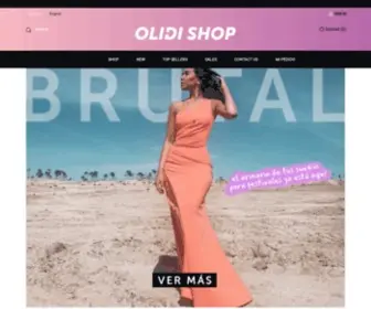 Olidishop.com(Tienda Online de Ropa y Complementos de Mujer) Screenshot