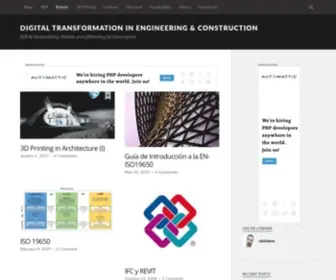 Oliebana.com(BIM &amp; Sustainability) Screenshot