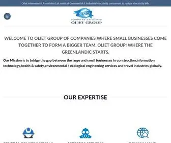 Oliet.com(Oliet Group Of Companies) Screenshot