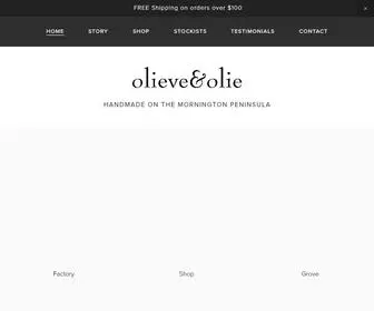 Olieveandolie.com.au(Organic Skincare Products) Screenshot