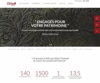 Olifangroup.com(Olifan Group) Screenshot