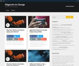 Oligarchsincharge.com(OIC News) Screenshot