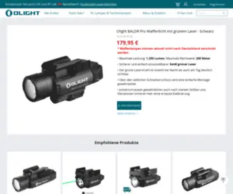 OlightStore.at(Olight Österreich) Screenshot