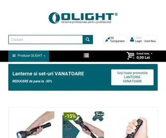 Olightstore.ro(Olight Romania) Screenshot