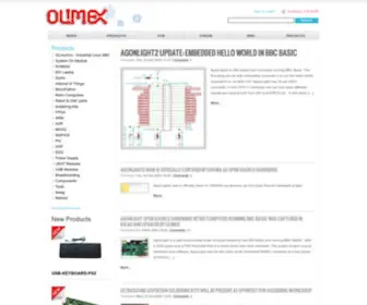 Olimex.com(OLIMEX LTD) Screenshot
