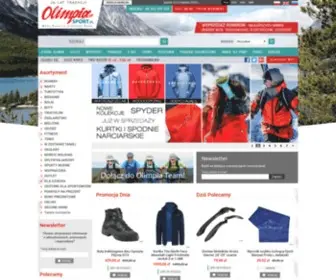 Olimpiasport.pl(Sportowy Sklep Internetowy) Screenshot