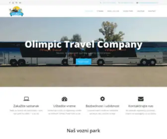 Olimpicbus.rs(Olimpic Travel Bus) Screenshot