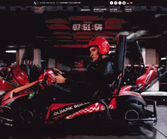 Olimpikgokart.com.tr(Stanbul'un en iyi karting pisti) Screenshot