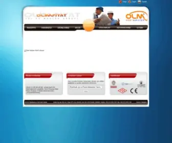 Olimpiyatisi.com.tr(Olimpiyat Isı ve Makina Sanayi) Screenshot