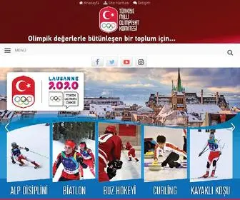 Olimpiyatkomitesi.org.tr(Türkiye) Screenshot