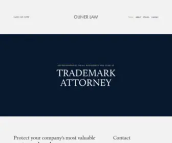 Olinerlaw.com(Oliner Law) Screenshot