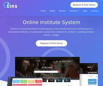 Olins.in(Online Institute System) Screenshot