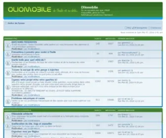 Oliomobile.org(Page d’index) Screenshot