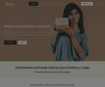 Olisticscience.com(Tratamiento anticaída del cabello) Screenshot