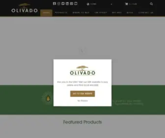 Olivado.com(Extra Virgin Avocado Oil) Screenshot