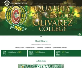 Olivarezcollege.edu.ph(Olivarezcollege) Screenshot