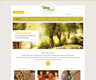 Olivawood.com(Olive wood tunisia) Screenshot