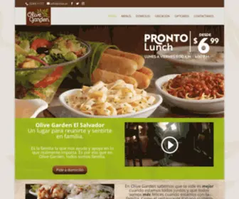 Olive.sv(Olive Garden El Salvador) Screenshot