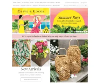 Oliveandcocoa.com(Unique Gifts) Screenshot