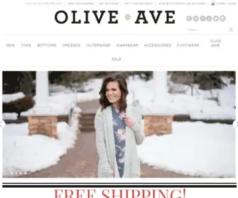 Oliveave.com(Olive Ave) Screenshot