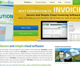 Olivebox.net(Invoicing software) Screenshot