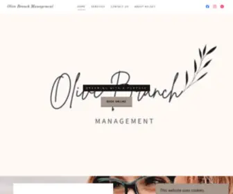 OlivebranchmGMT.com(Olive Branch Management) Screenshot